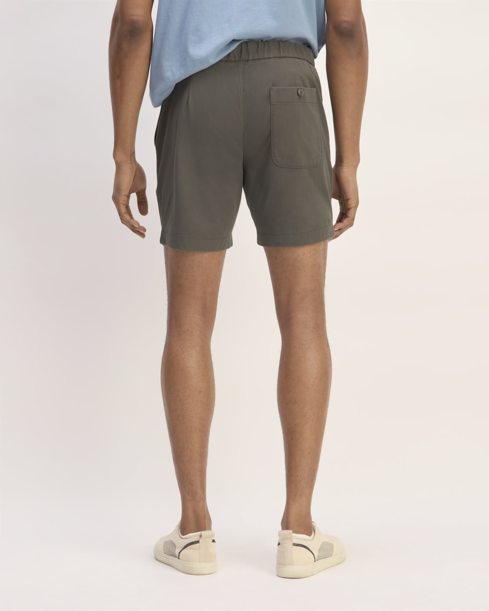 The Pull-On Performance Chino Short | Slate Grey