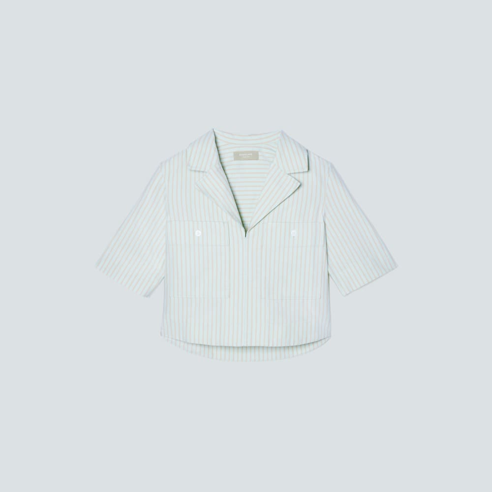 The Oxford Popover | Apricot Tan / Spray