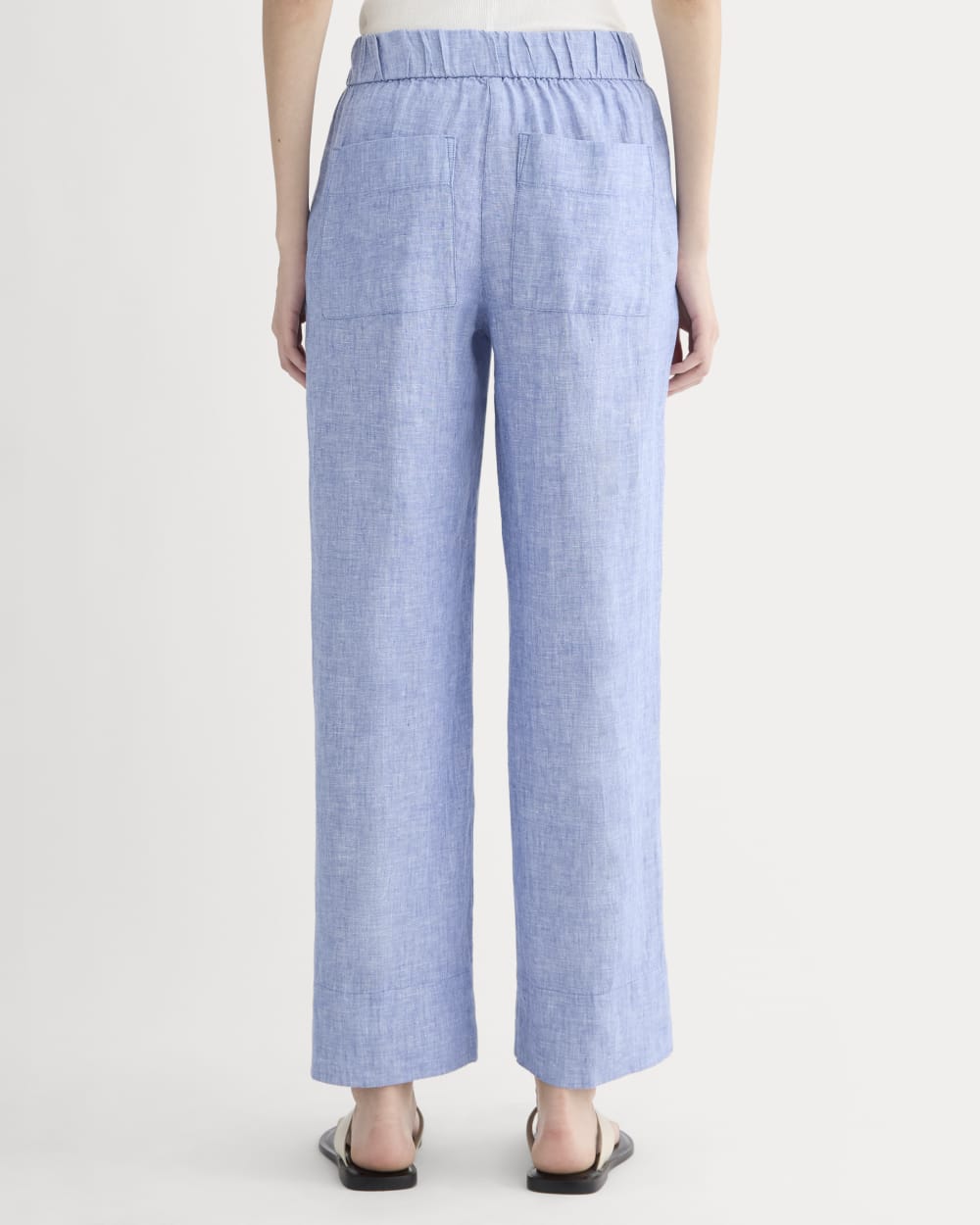 The Linen Easy Pant | Chambray