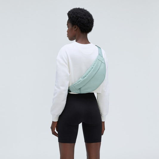 The Renew Transit Fanny Pack | White Sage / Green Millieu