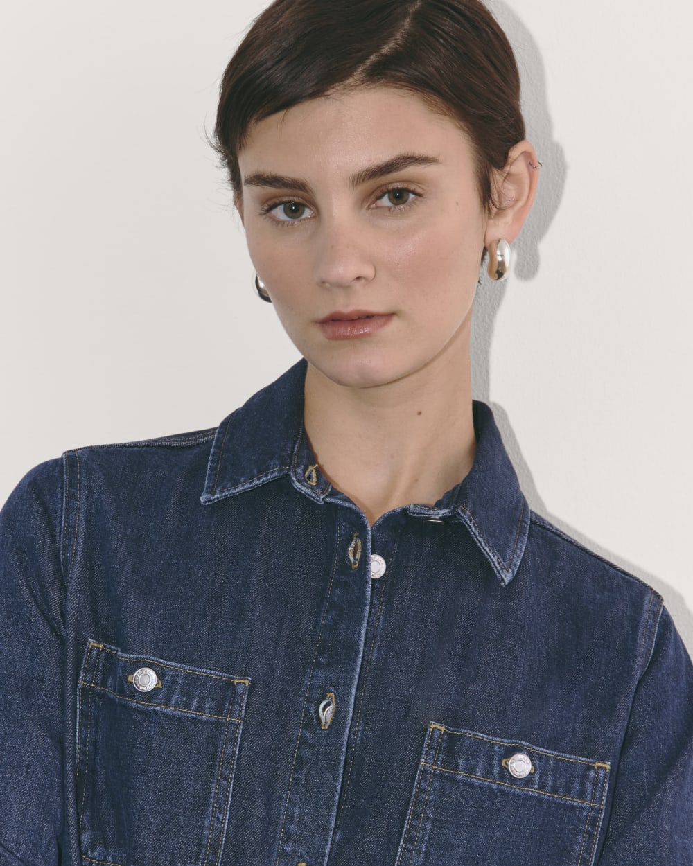 The Denim Shirtdress | Indigo