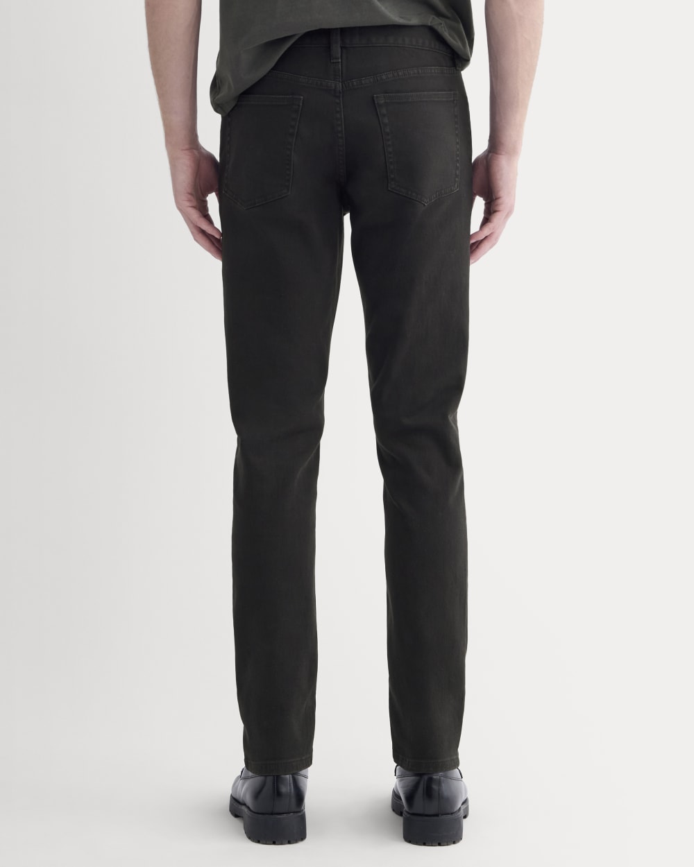 The Stretch Twill 5-Pocket Pant | Black