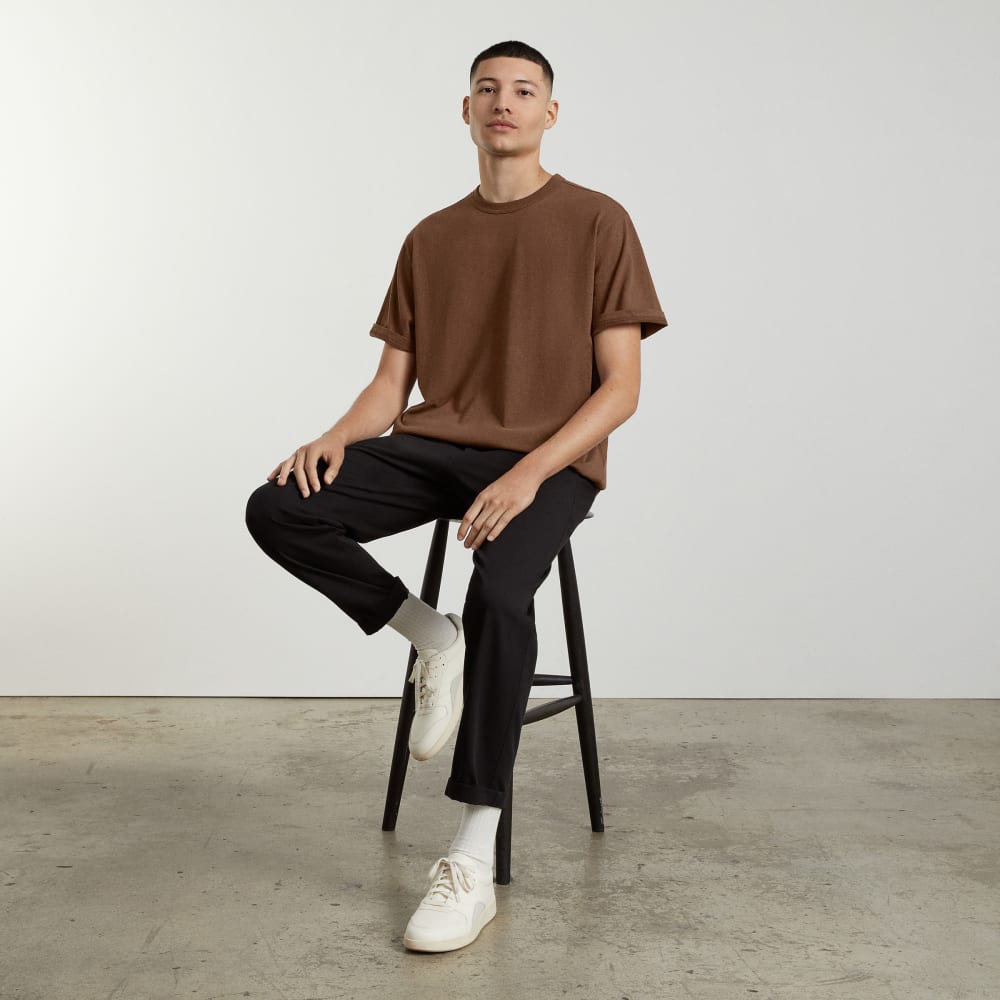 The Everyone Relaxed Hemp Tee | Espresso