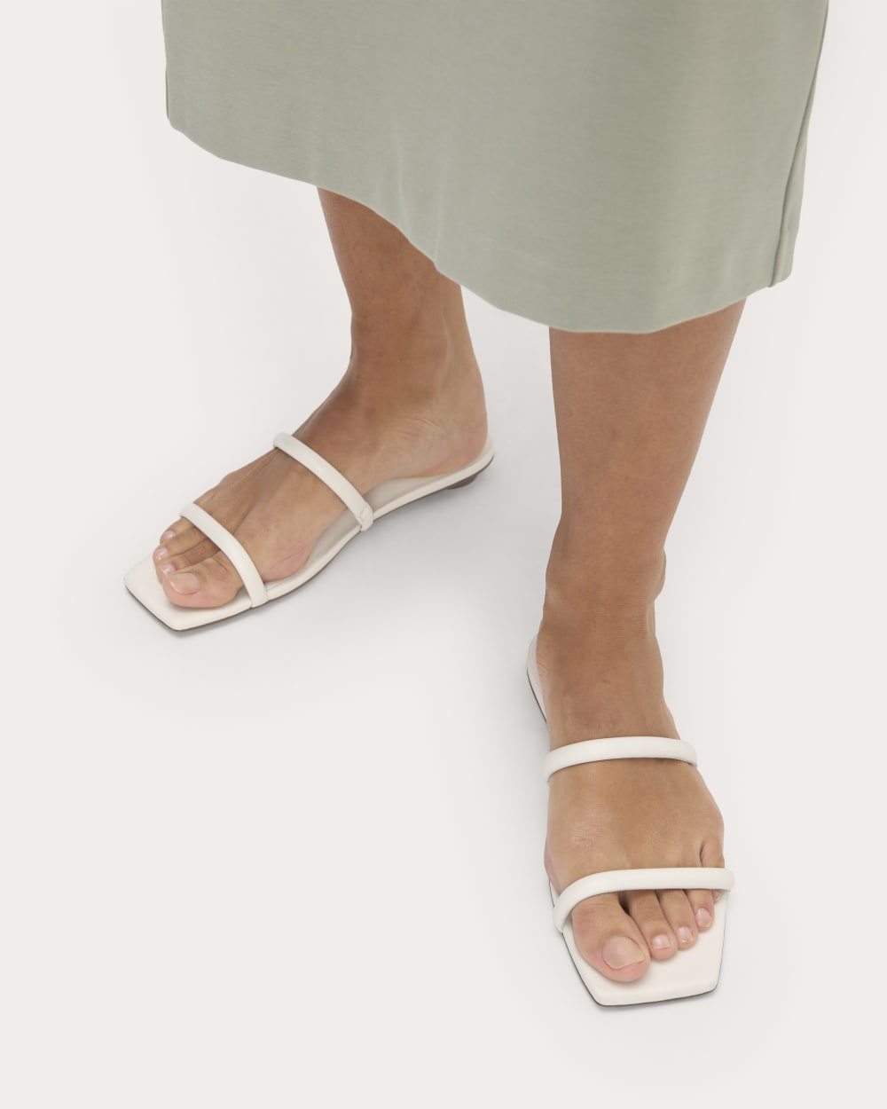 The Double Strap Sandal | Canvas