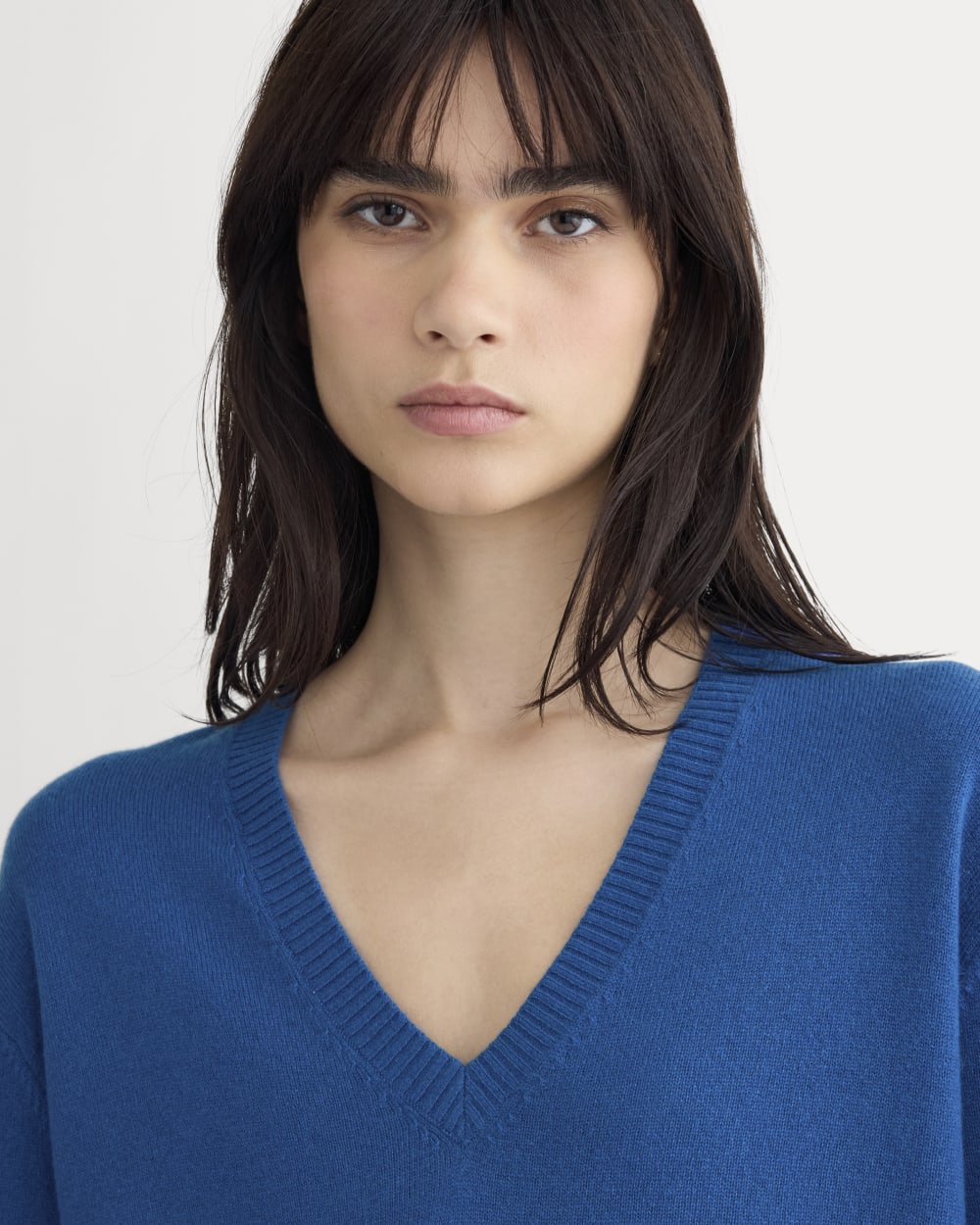 The Classic V in Cashmere | Classic Blue