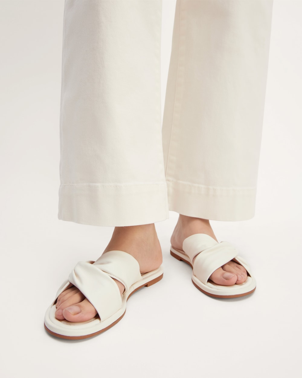 The Day Twist Sandal | Canvas