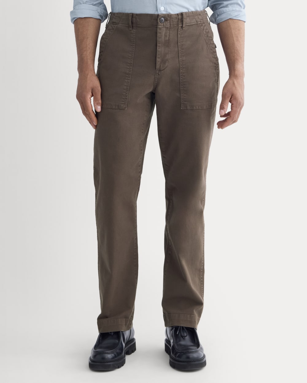 The Canvas Relaxed Pant | Earth Brown