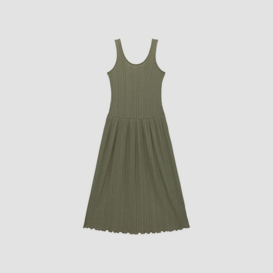 The Rib Soft Knit Scoop-Neck Dress | Kalamata