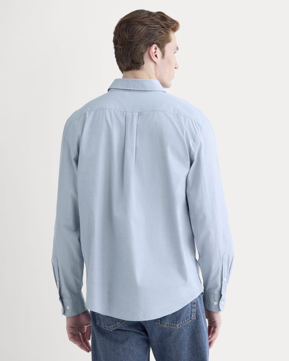Washed Poplin Shirt | Dutch Blue
