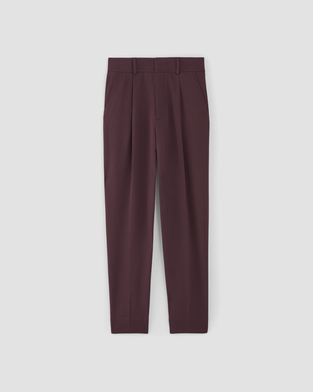 The Japanese GoWeave Way-High® Tapered Pant | Burgundy