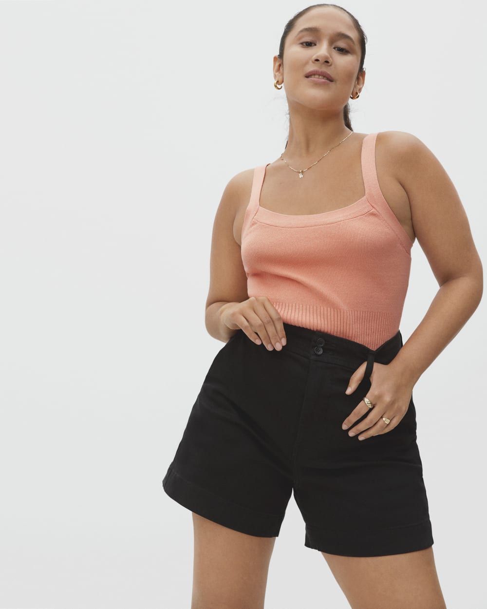 The Way-High® Twill Short | Black