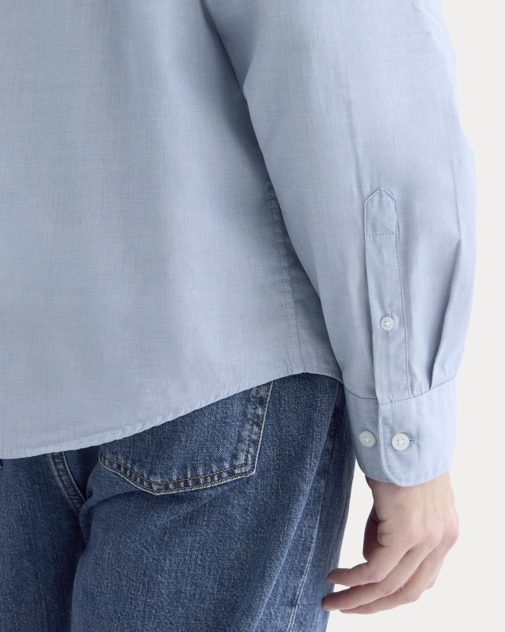 Washed Poplin Shirt | Dutch Blue