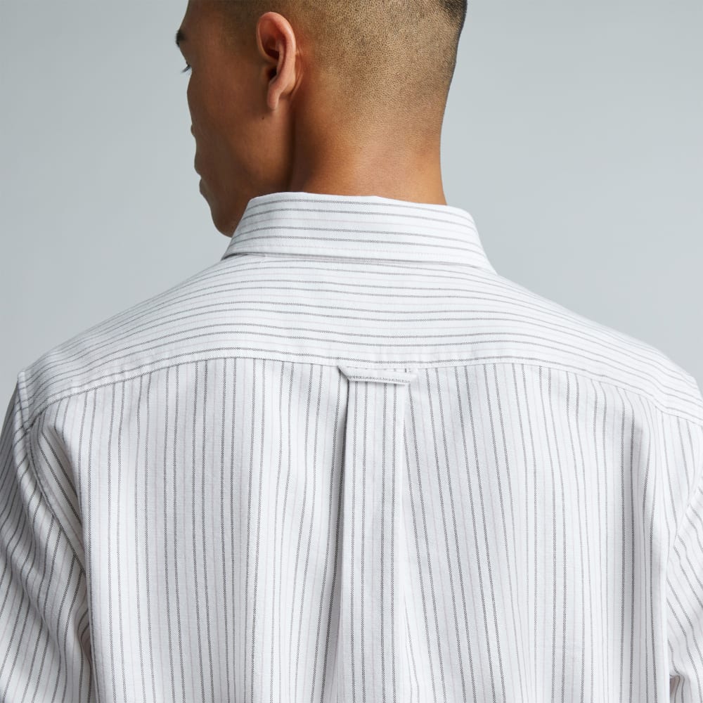 The Classic Oxford Shirt | Canvas / Mauve / Chocolate | Standard