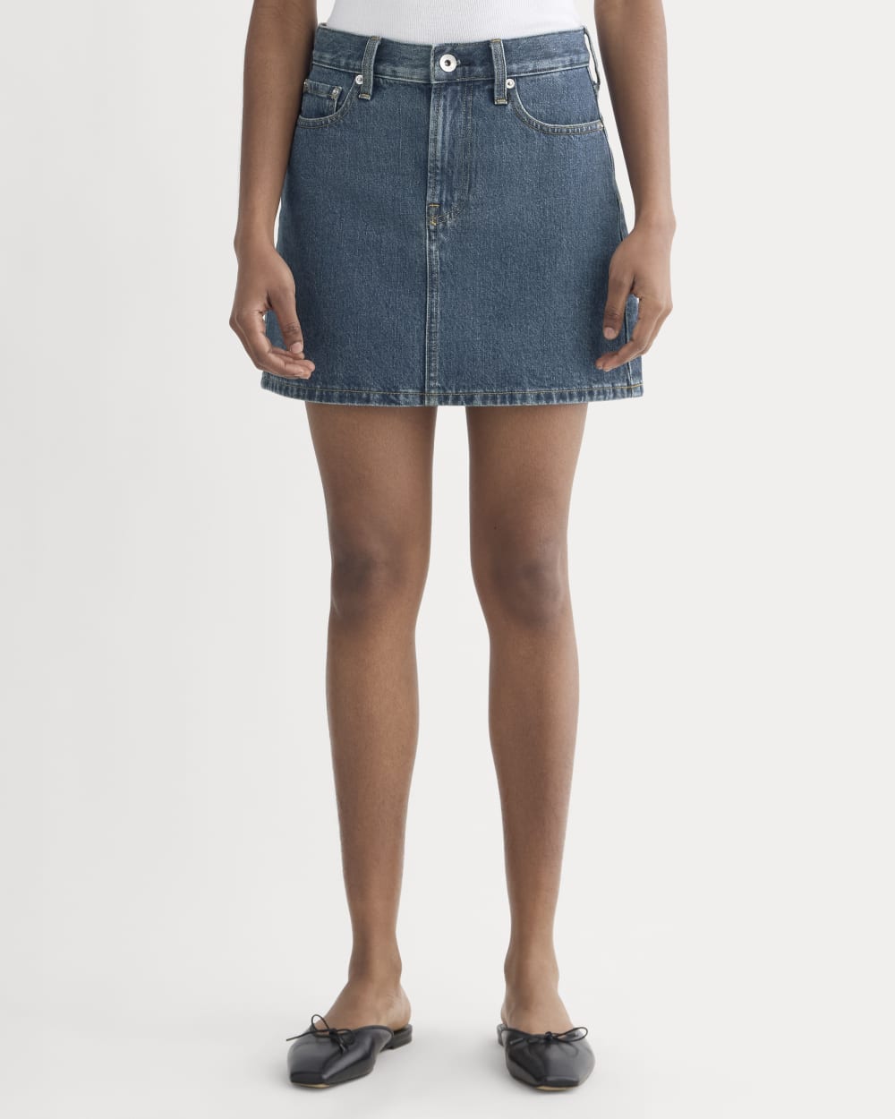 The Denim Mini Skirt | Deep Atlantic