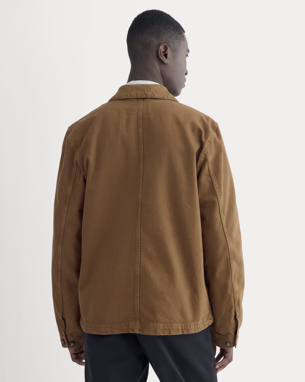 The Denim Utility Jacket | Neutral Toffee
