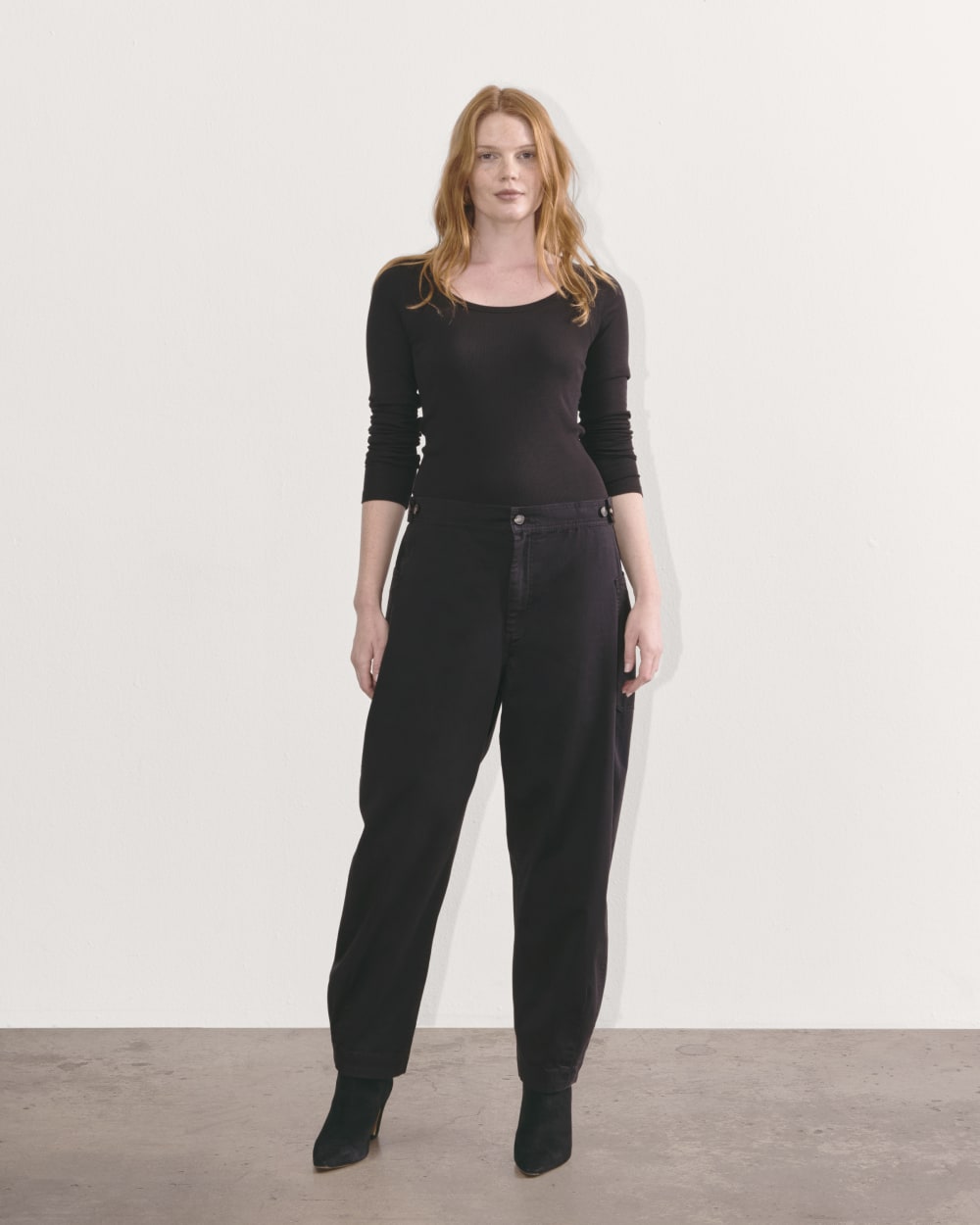 The Barrel Pant | Black