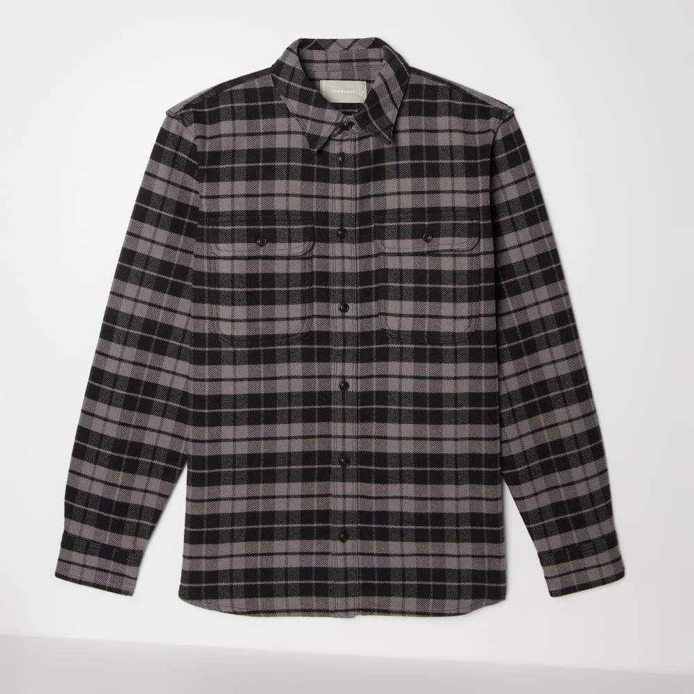 The Heavyweight Overshirt | Uniform | Pewter Plaid