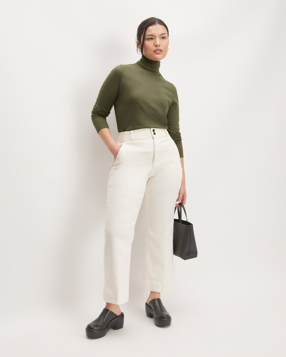 The Organic Cotton Turtleneck | Kalamata