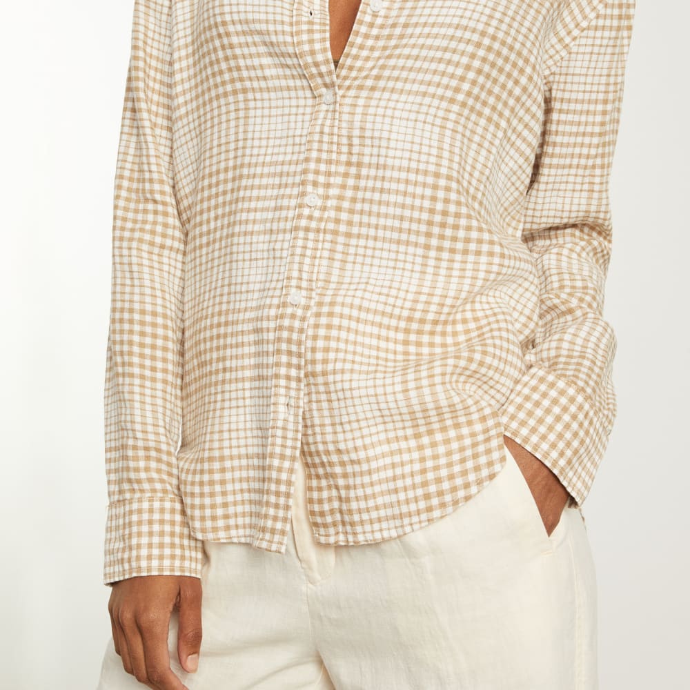 The Must-Have Shirt in Linen | Iced Coffee Grid