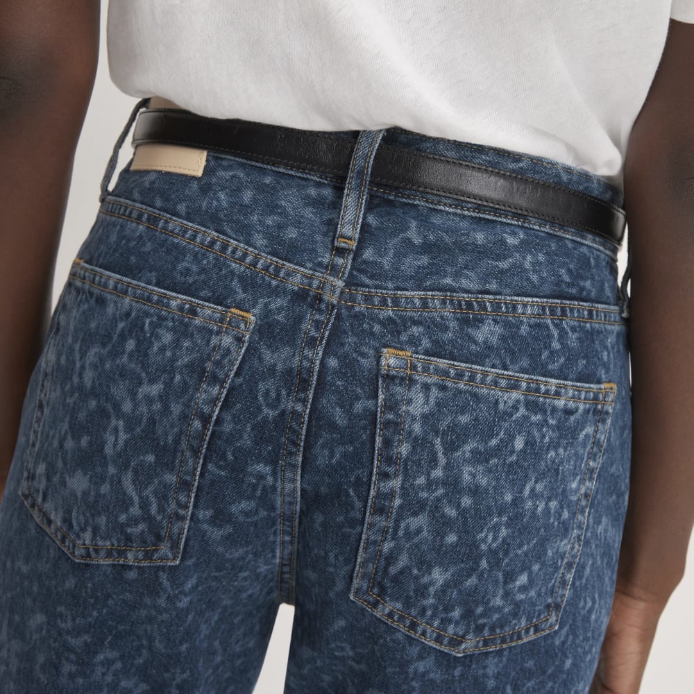 The ’90s Cheeky® Jean | Dark Painterly Strokes | 28.5 Inseam