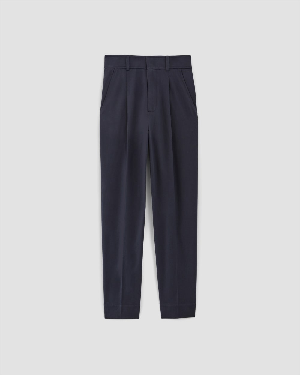 The Draper Tapered Pant in Buttersmooth | Navy