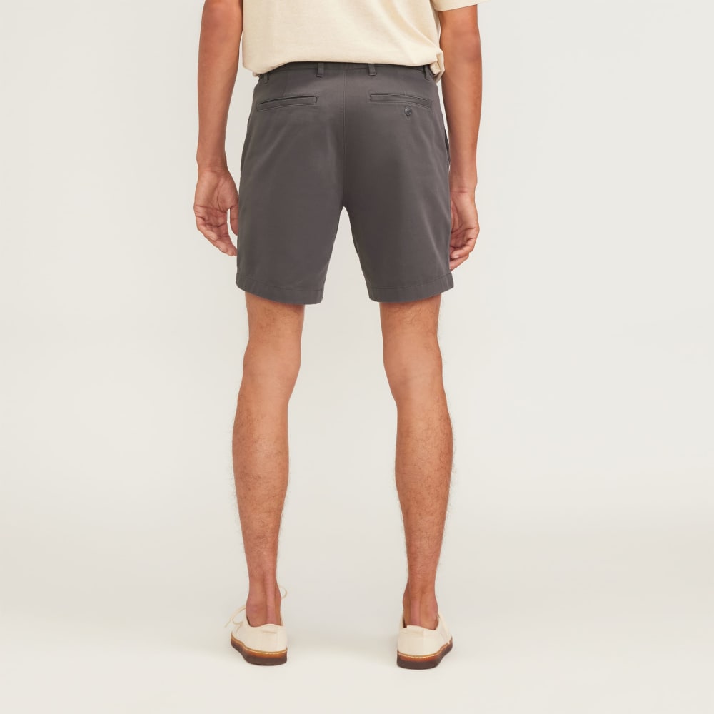 The 7” Slim-Fit Performance Chino Short | Slate Grey