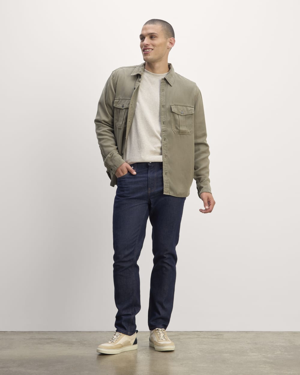 The Organic Taper Jean | Pure Blue