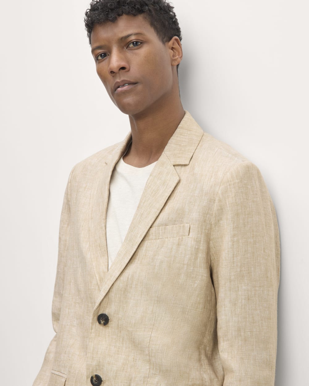 The Linen Blazer | Cornstalk Chambray