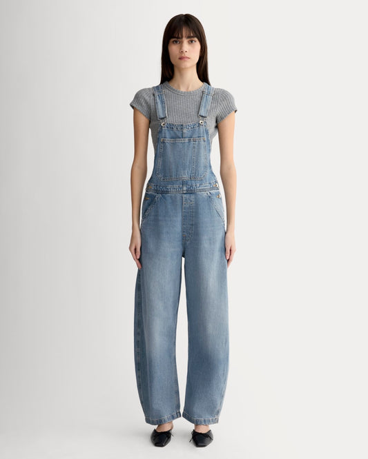 The Curve Overall | Light Indigo