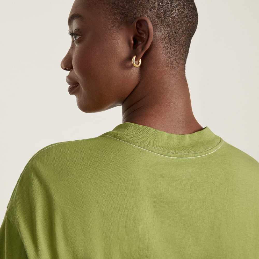 The Premium Weight Relaxed Tee | Pepper