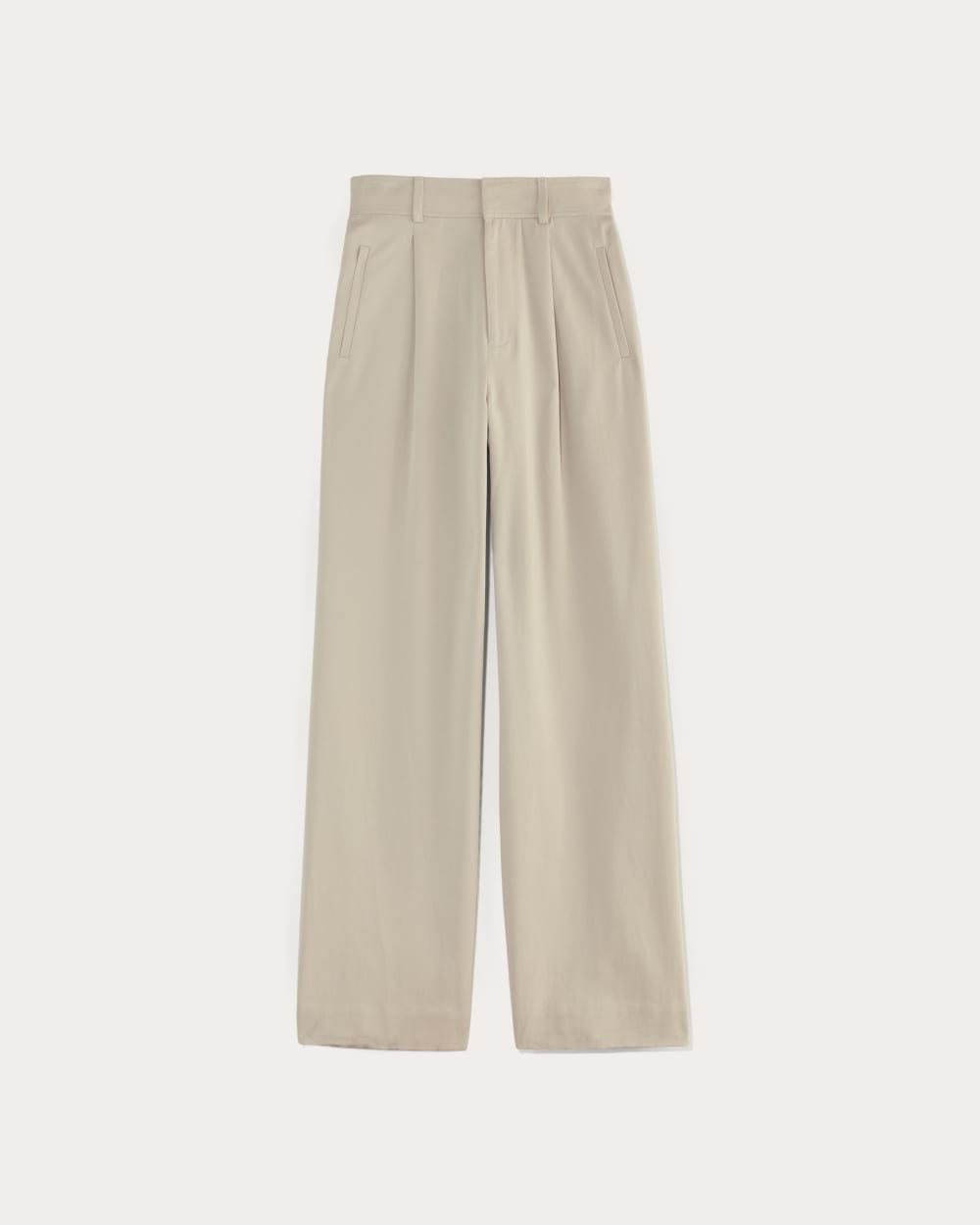The Draper Pleated Pant in Buttersmooth | Sandstone | 30 Inseam