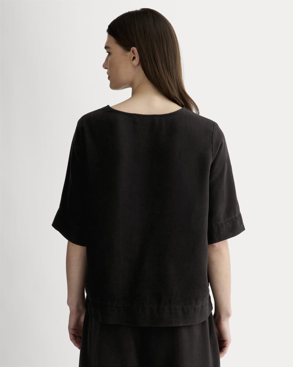 The Relaxed Tee in Buttersoft | Black