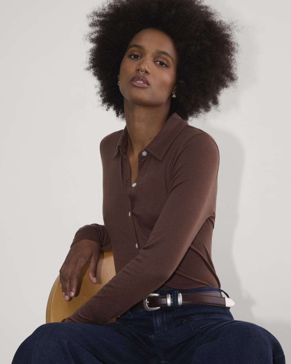 The Must-Have Shirt in Butterluxe | Dark Mahogany