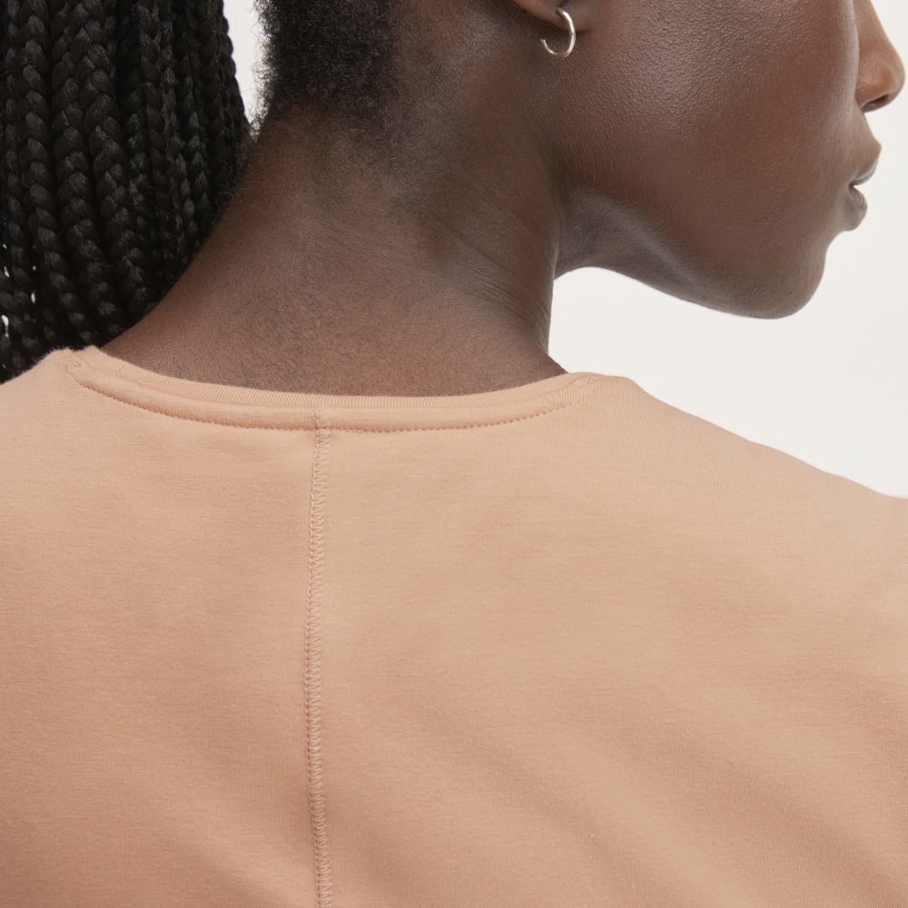 The Supima® Form Crew Neck Tee | Blush Pink