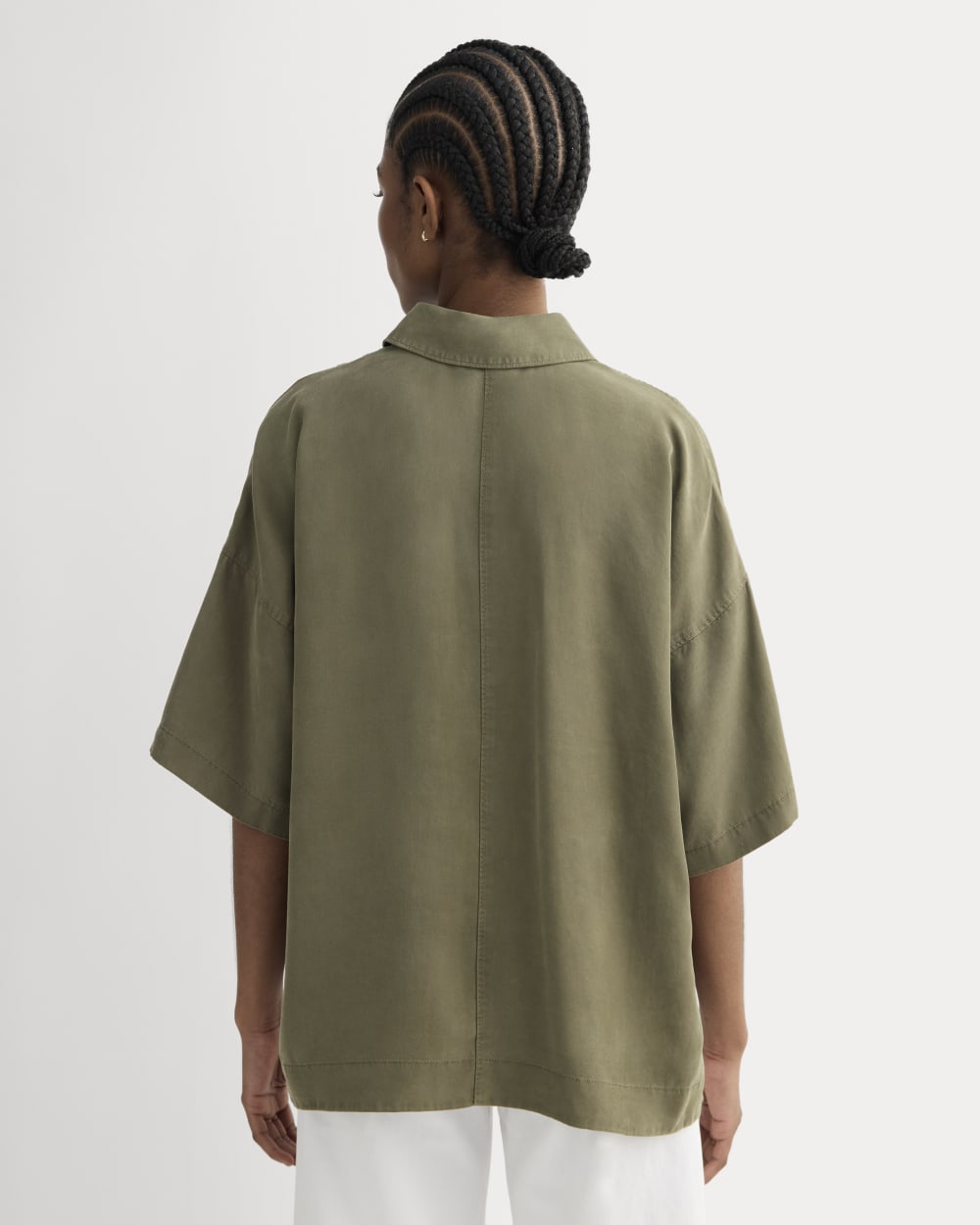 The Short-Sleeve Square Shirt in Butterlite | Kalamata