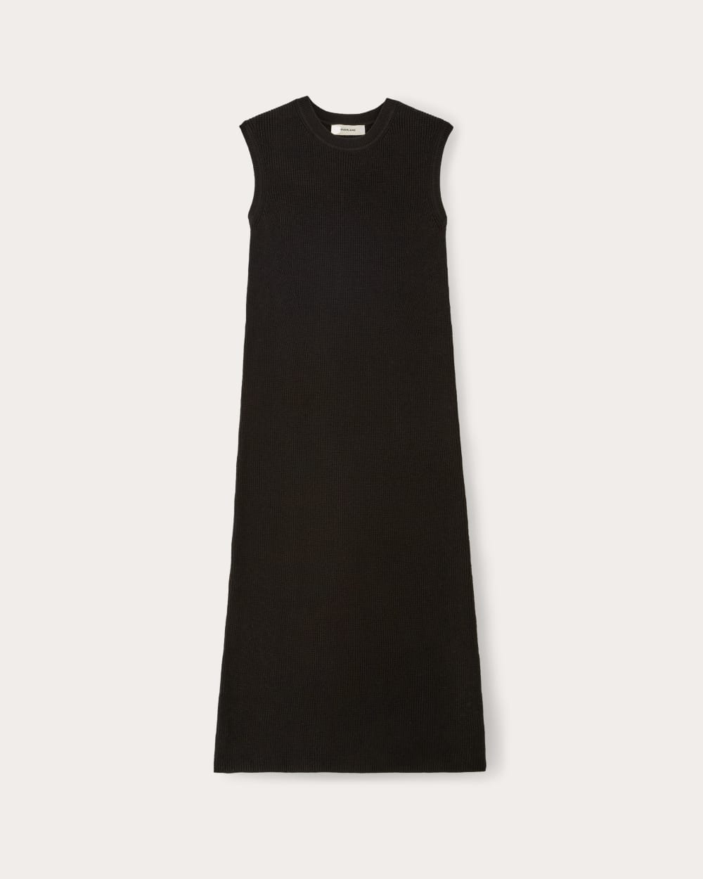 The Midi Dress in Everyday Cotton | Black