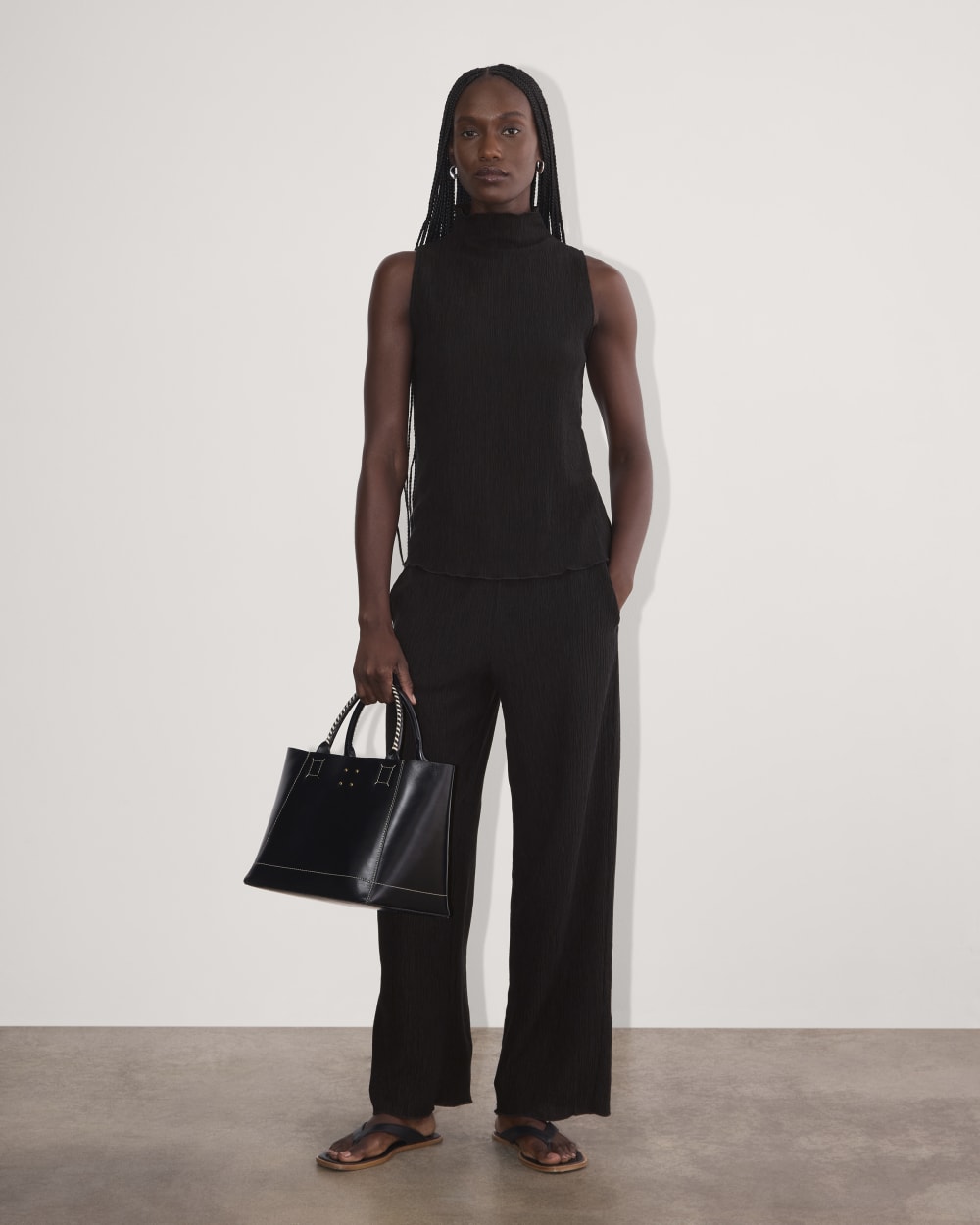 The Crinkle Tank | Black