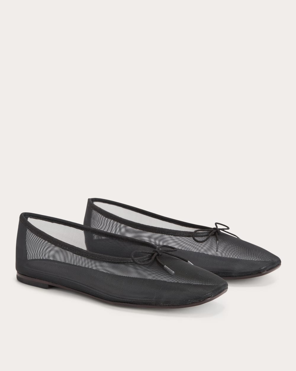 The Day Ballet Flat | Black Mesh