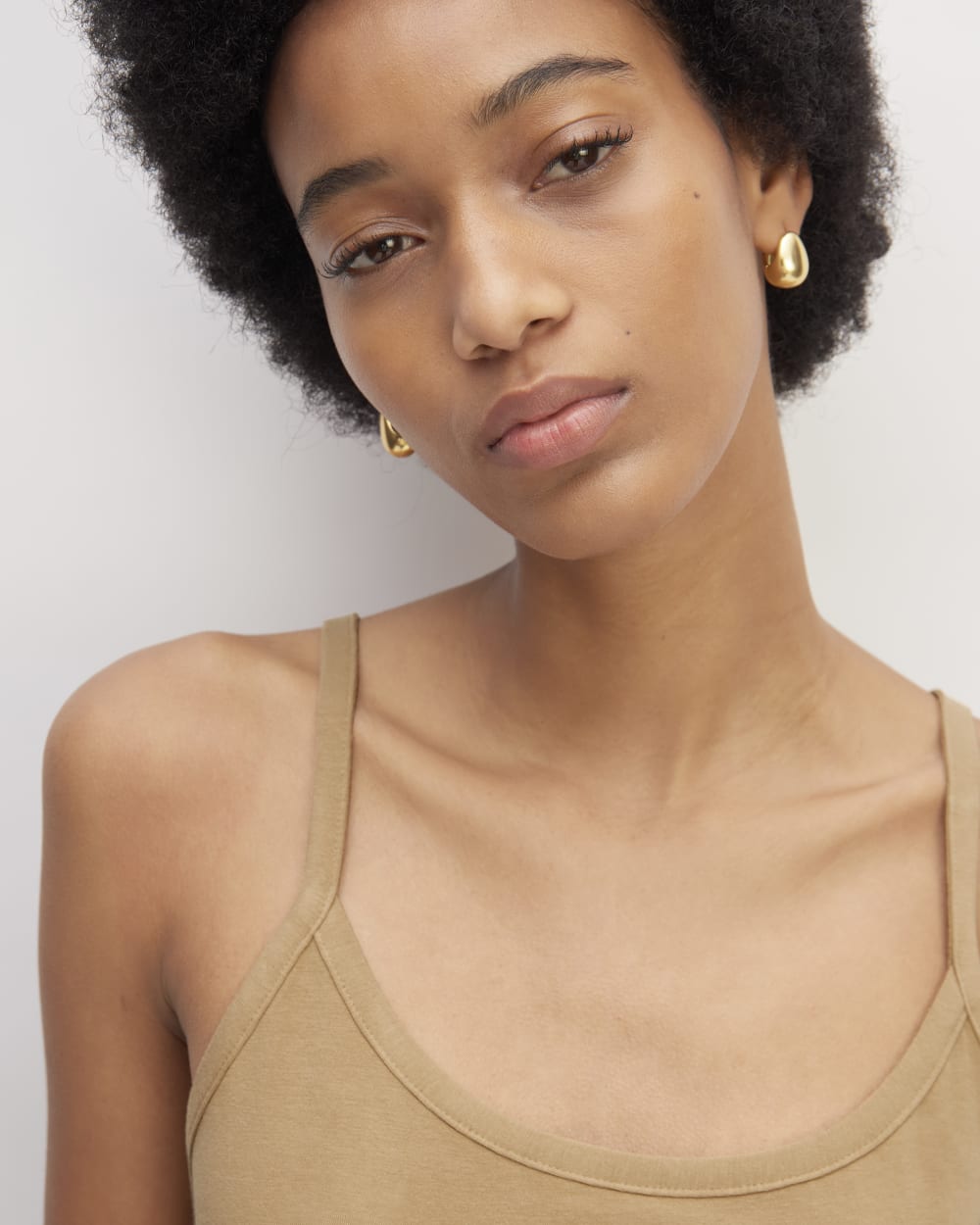 The Supima® Form Spaghetti Strap Cami | Tiger's Eye