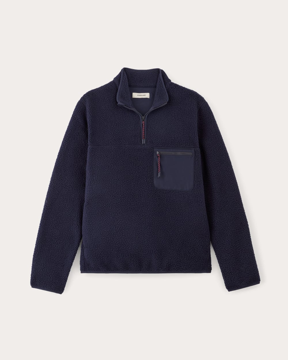 The Teddy Quarter-Zip Fleece | Navy