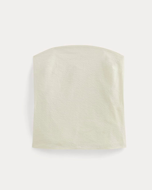 The Seersucker Tube Top | Bone