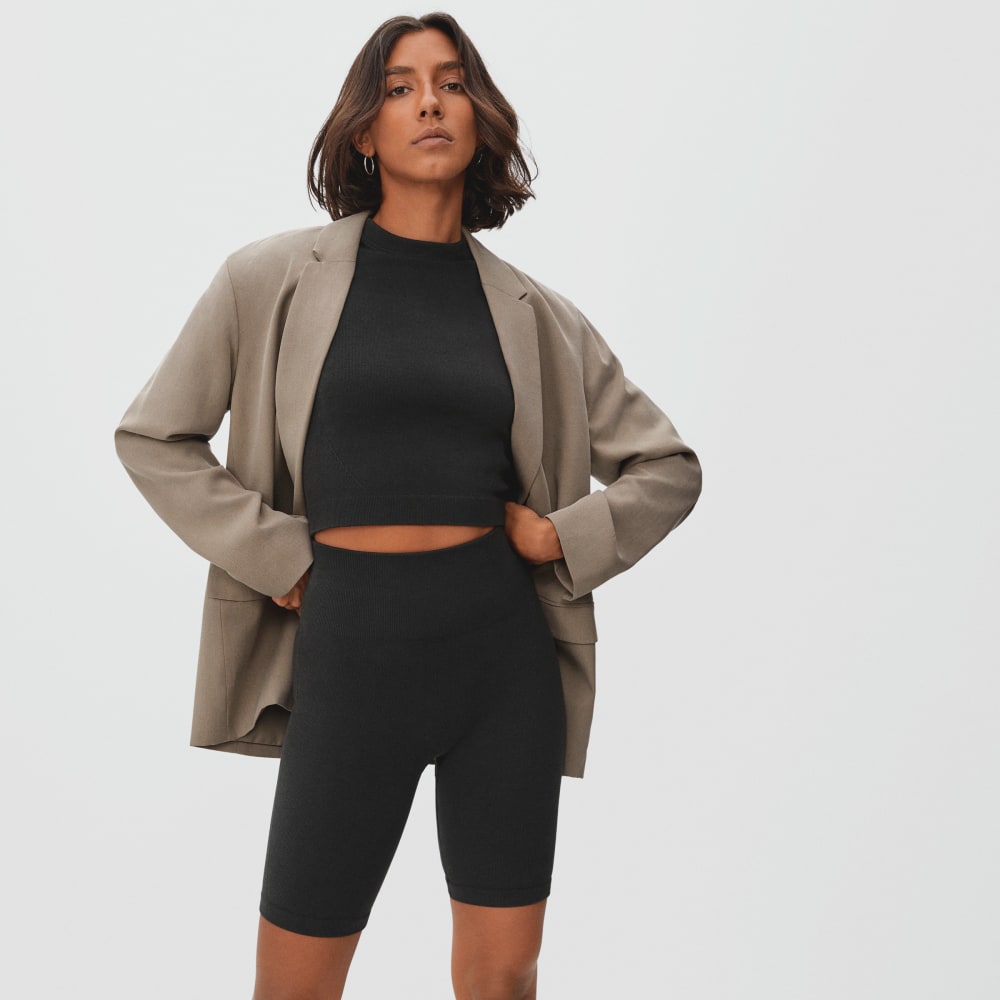 The Seamless Bike Short | Black