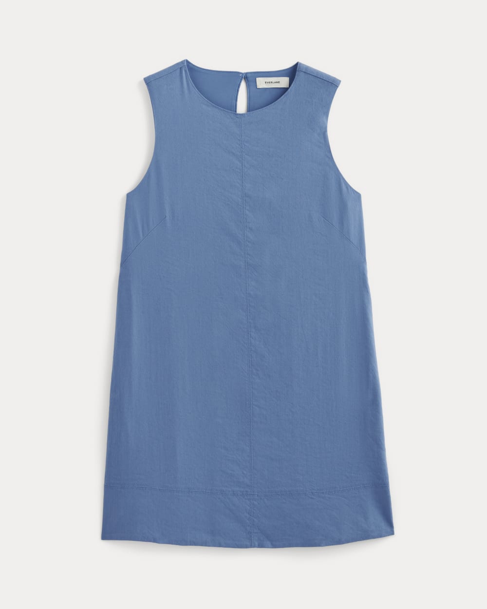 The Shift Dress in Stretch Linen | Bluebell