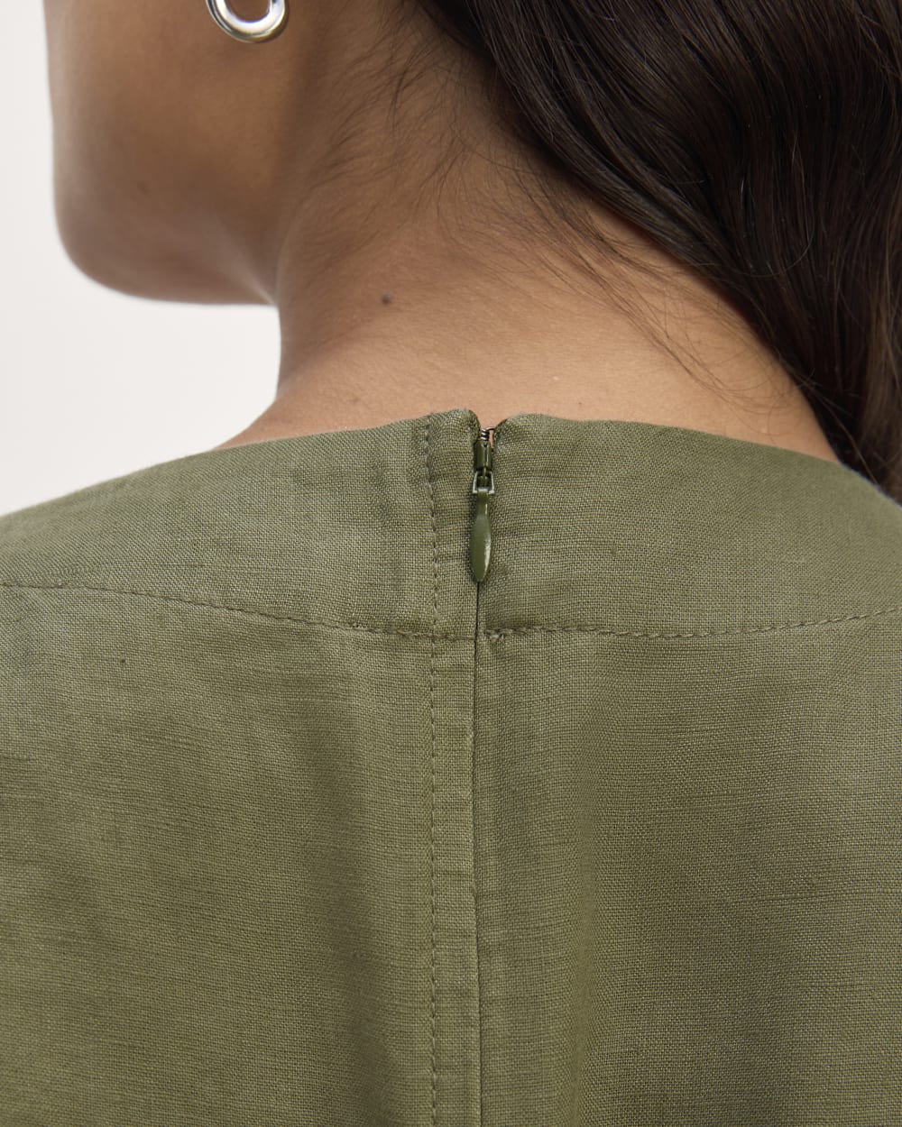 The Wrap Jumpsuit in Linen | Kalamata