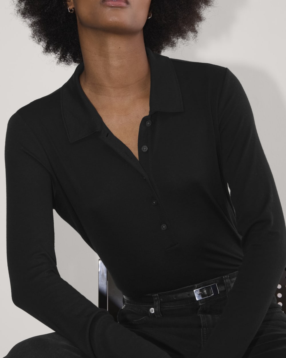 The Henley in Butterluxe | Black