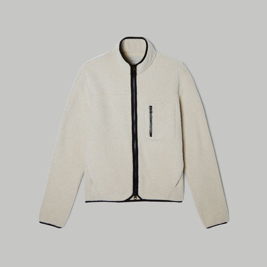 The ReNew Fleece Full Zip | Oat