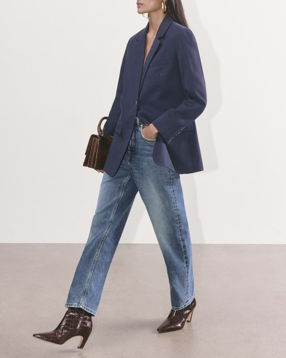 The Way-High® Jean | Mid Indigo | 27.5” Inseam