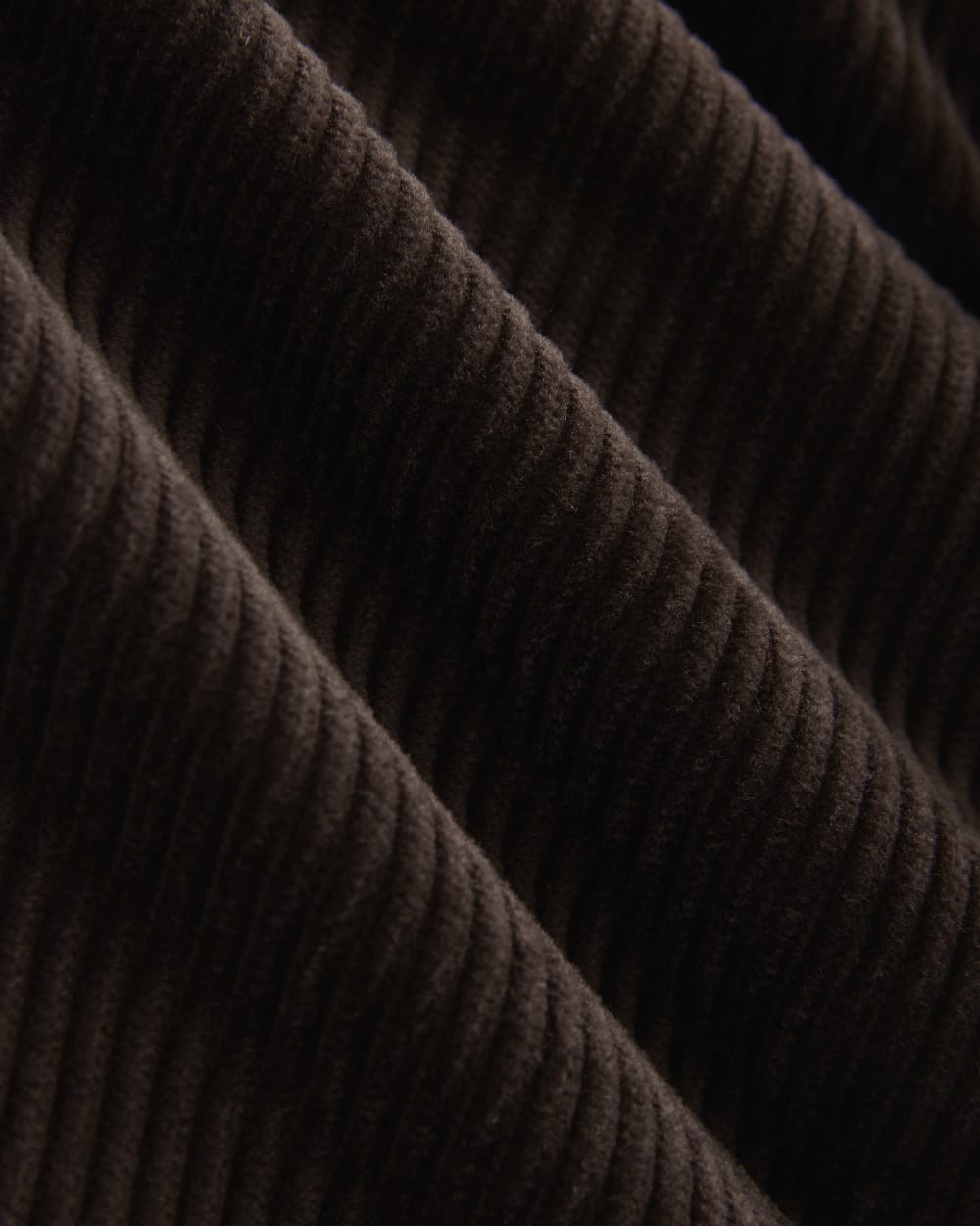 Wide Wale Corduroy Trouser | Dark Chocolate