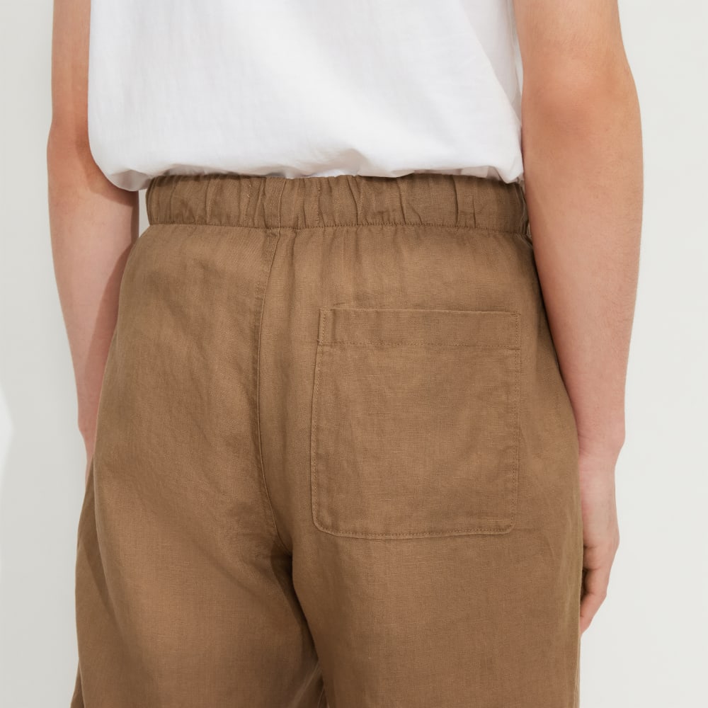 The Linen Easy Pant | Toasted Coconut