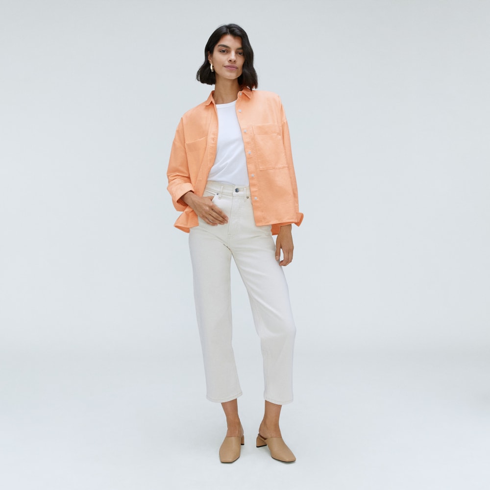 The Boxy Oxford | Apricot